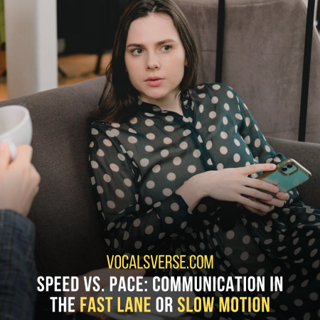 Rate of Speech in Communication