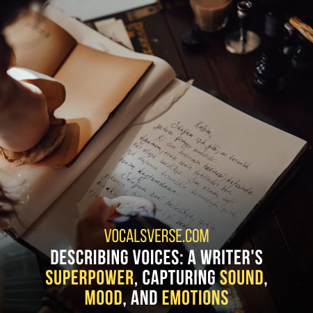 Unlock the Superpower of Voice Description: Expressing Sound, Mood, and Feelings through Words