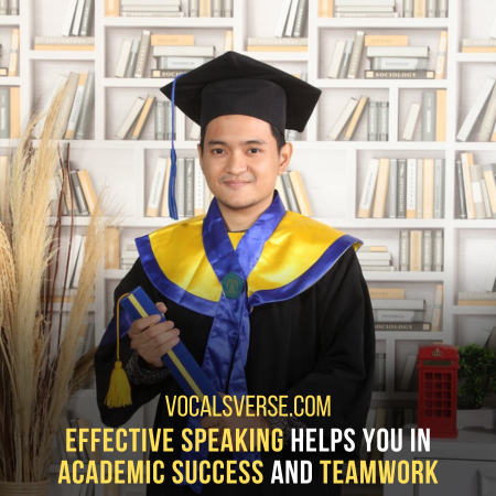 Effective Speaking plays its role in Academic life