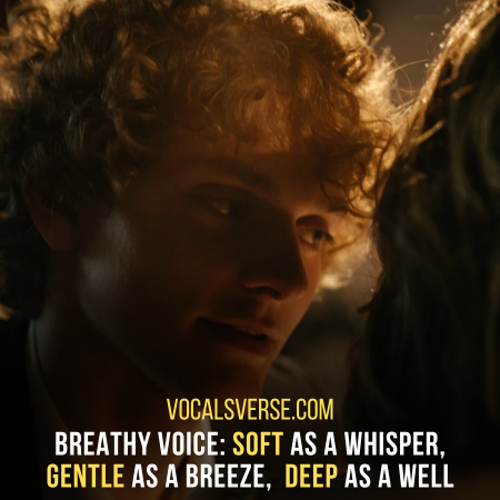 A voice as soft as a whisper, as gentle as a breeze, and as deep as a well