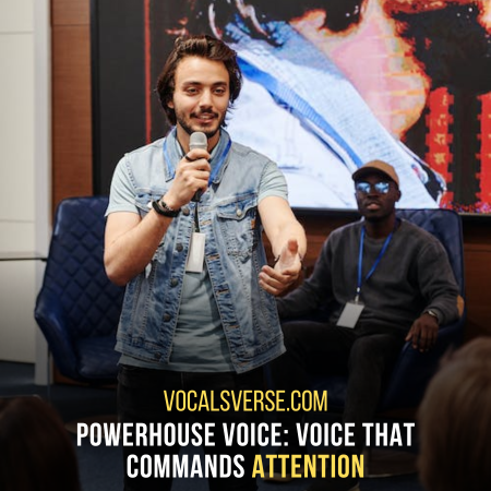 Types of Speaking Voices: Powerhouse Voice