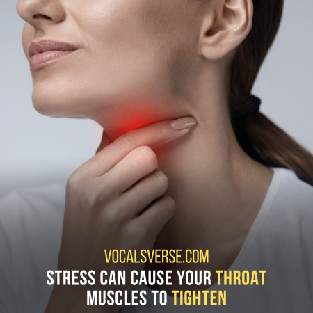 Losing voice due to stress: Tightened Throat muscles