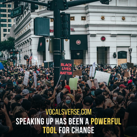 The Power Of Using Your Voice: Bring Great Change