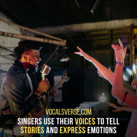 use singing to convey your feelings