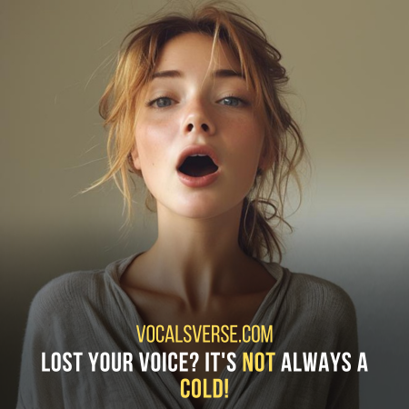 Losing Voice But Not Sick