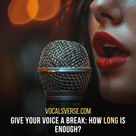 What affects your duration of vocal rest?