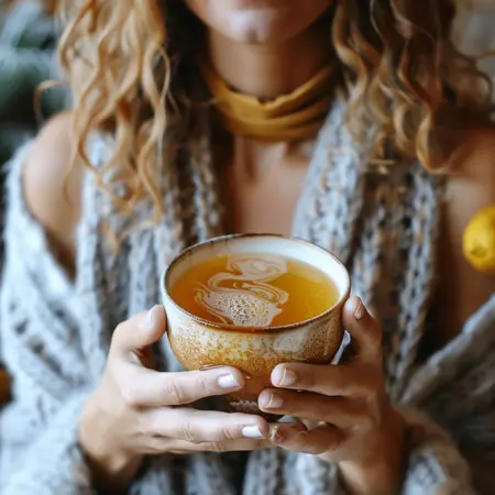 ginger-tea-with-lemon-for-soothing-throat